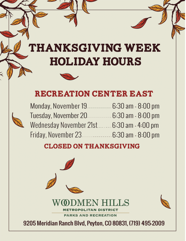 thanksgiving-week-holiday-hours-woodmen-hills-metro-district